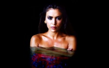 Alyssa Milano in the Water