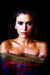 Alyssa Milano in the Water