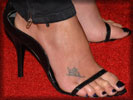Charlize Theron, Feet, Toes, Black Pedicure