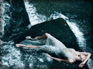 Charlize Theron, Water, Splash