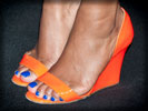 Christina Milian, Feet, Toes, Blue Pedicure