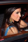 Kim Kardashian in a Car, Face