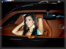 Kim Kardashian in Bugatti