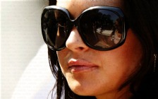 Lindsay Lohan, Face, Sunglasses