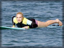 Lindsay Lohan, Surfing