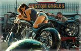 Megan Fox on a Motorbike