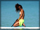 Rihanna Surfing