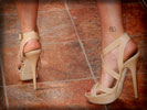 Scarlett Johansson, Feet, Toes, Tattoo, High Heels