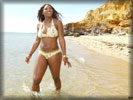 Serena Williams at the Beach