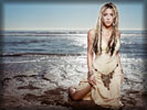 Shakira on the Beach