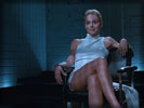 Sharon Stone in the movie "Basic Instinct"