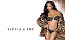 Vivica A Fox in Black Bikini