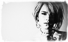 Emma Watson, Face, Black & White