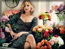 Jennifer Lawrence with Flowers
