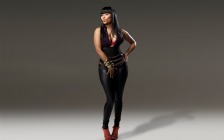 Nicki Minaj wearing Leggings