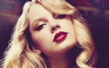 Taylor Swift, Face, Red Lips