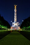 Victory Column at Night, Berlin