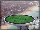 Amazing Tennis Court of Burj Al Arab in Dubai