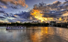 Sunset, River Thames, London
