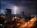 Moscow, Lightning, Street