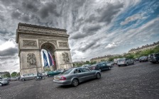 Arc de Triomphe, Paris, HDR