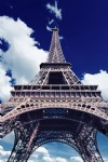 Eiffel Tower, Paris. Sky
