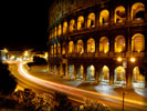 The Colosseum at Night, Rome, Italy