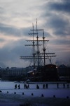 Saint-Petersburg, Ship, Winter