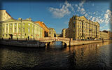 Saint-Petersburg, River, Architecture
