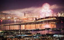 San Francisco at Night, Fireworks