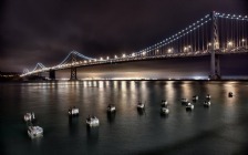 Golden Gate Bridge at Night, San Francisco