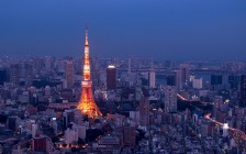 Tokyo Tower, Skyscrapers