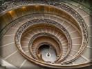 Spiral stairs of the Vatican Museums