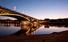 River Danube, Margaret Bridge, Budapest