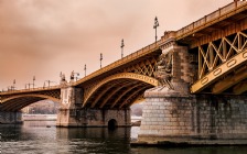 Margaret Bridge, River Danube, Budapest