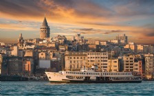 Galata Tower, Bosphorus, Sea of Marmara, Istanbul