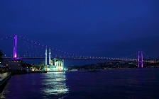 Bosphorus Bridge at Night, Istanbul