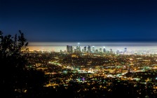 Los Angeles Panorama at Night