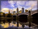 Yarra River, Princes Bridge, Melbourne