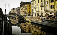 Naviglio Grande, Canal in Lombardy, Milan