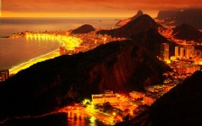 Rio de Janeiro, Lights, Night