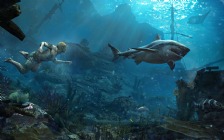Assassin's Creed IV: Black Flag, Underwater, Shark