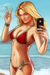 Grand Theft Auto V: Beach Girl in Bikini