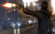 Watch Dogs: Aiden Pearce shooting with a Gun