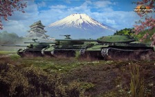 World Of Tanks: Type 61, STA-1, STB-1