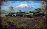 World Of Tanks: Type 61, STA-1, STB-1