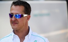Michael Schumacher wearing Sunglasses