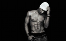 Usher, Topless, Black & White
