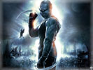 Vin Diesel in "The Chronicles of Riddick" movie