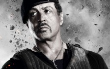 Sylvester Stallone in the movie "The Expendables 2"